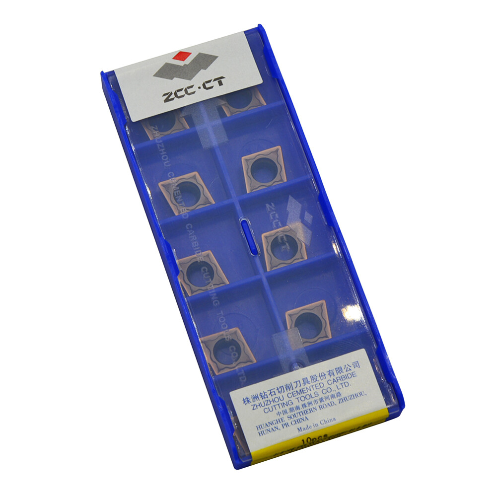 10pcs(1pack) ZCC.CT CCMT09T304-EM YBG205 CCMT3(2.5)1-EM Carbide Inserts