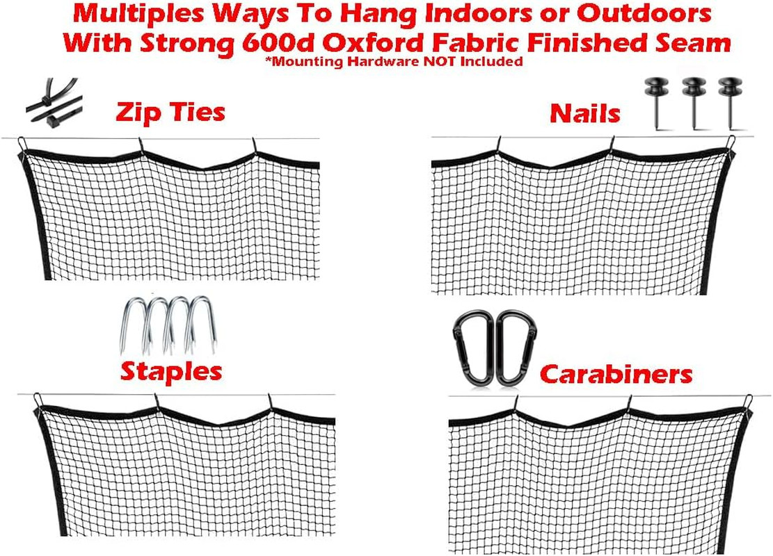 Heavy Duty Golf Hitting Practice Net – 10ft, 15ft & 20ft Options Available