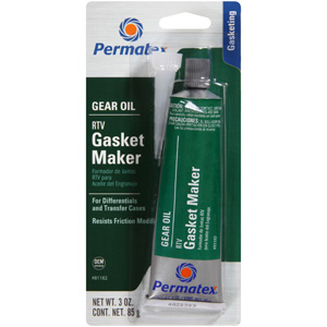 Permatex 81182 Gear Oil RTV Gasket Maker 3 Oz. – Each