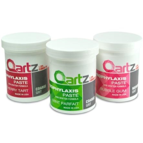 PROPHY PASTE BUBBLE GUM WITH FLUORIDE FINE – 12 OZ JAR – QARTZ NON-SPLATTER