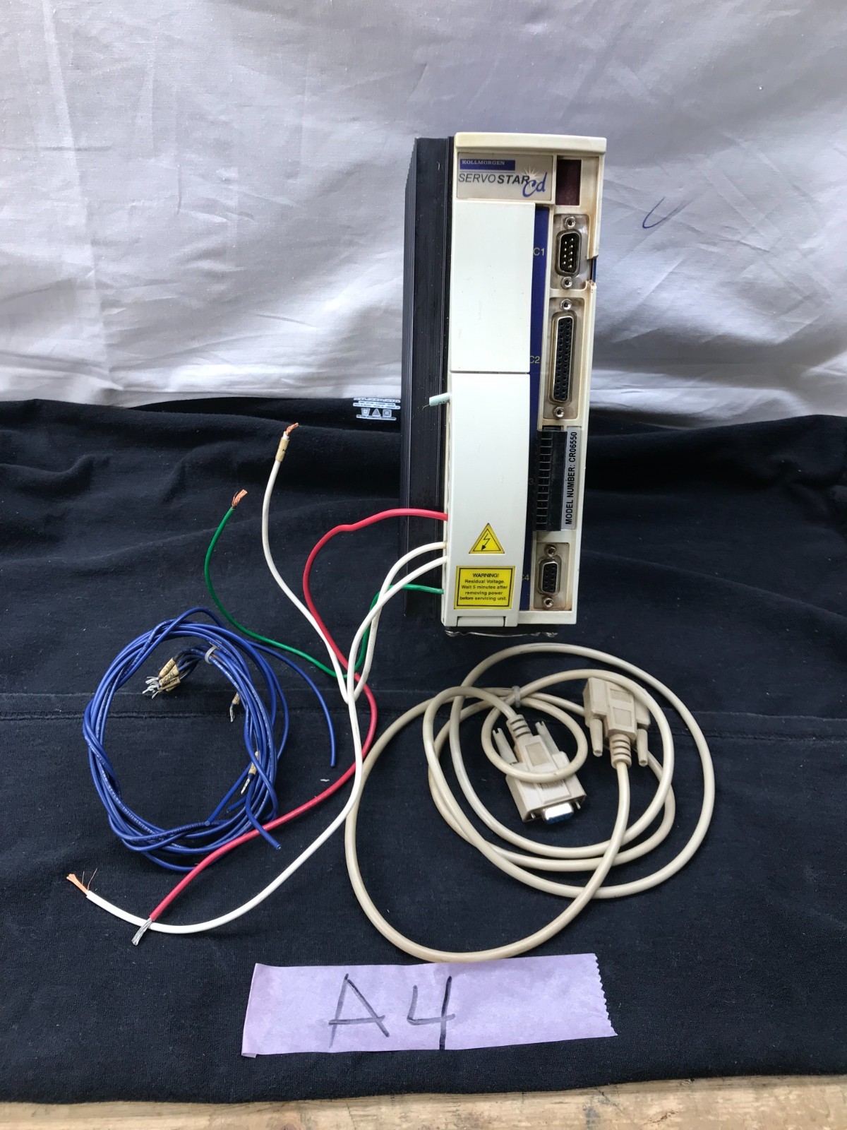 Kollmorgen Servostar CD CR06550 Servo Drive 3-Phase 6AMP Tested