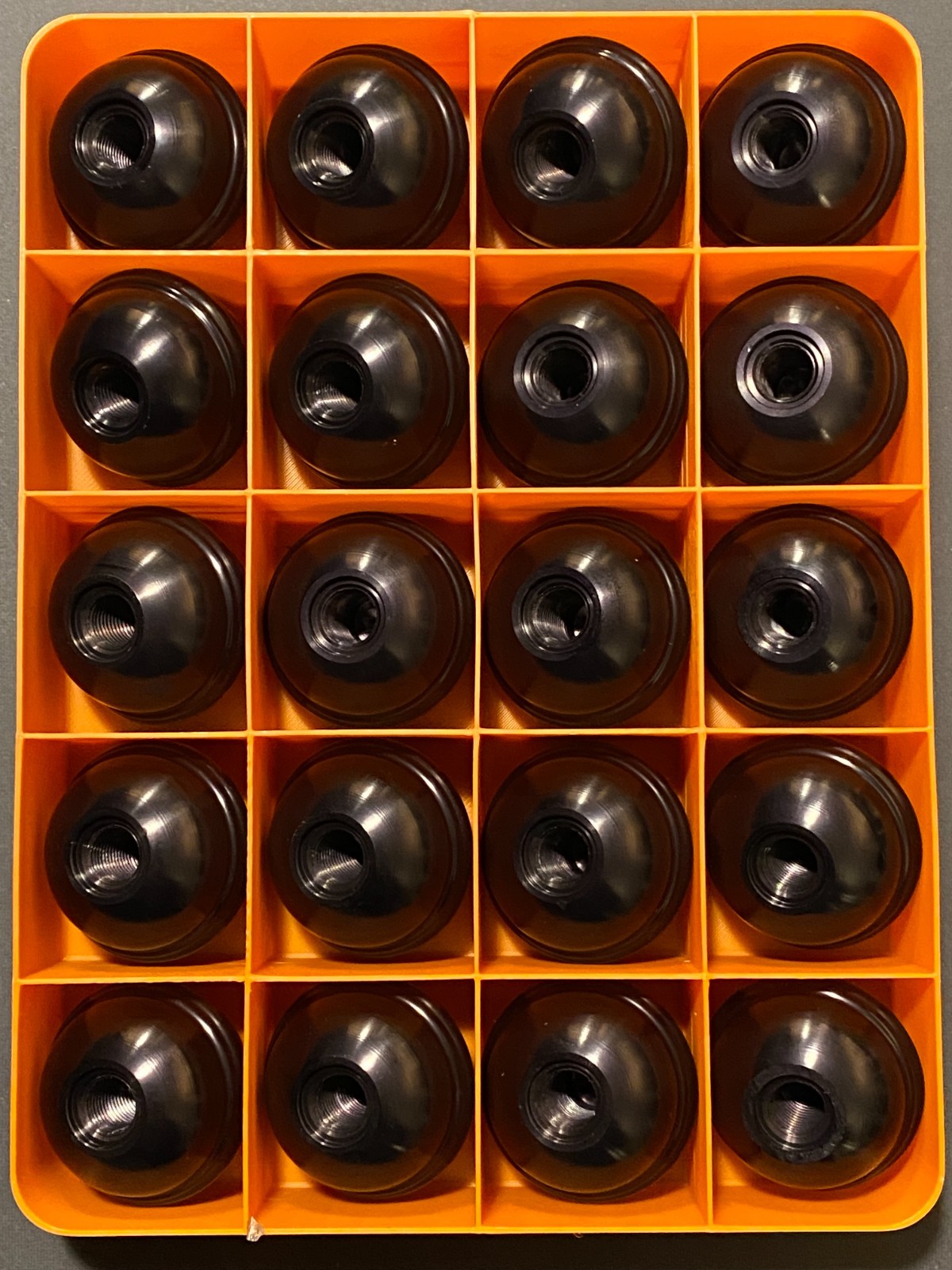 NEW DELTA SATURN KNOB IN 6061 BILLET ALUMINUM BLACK