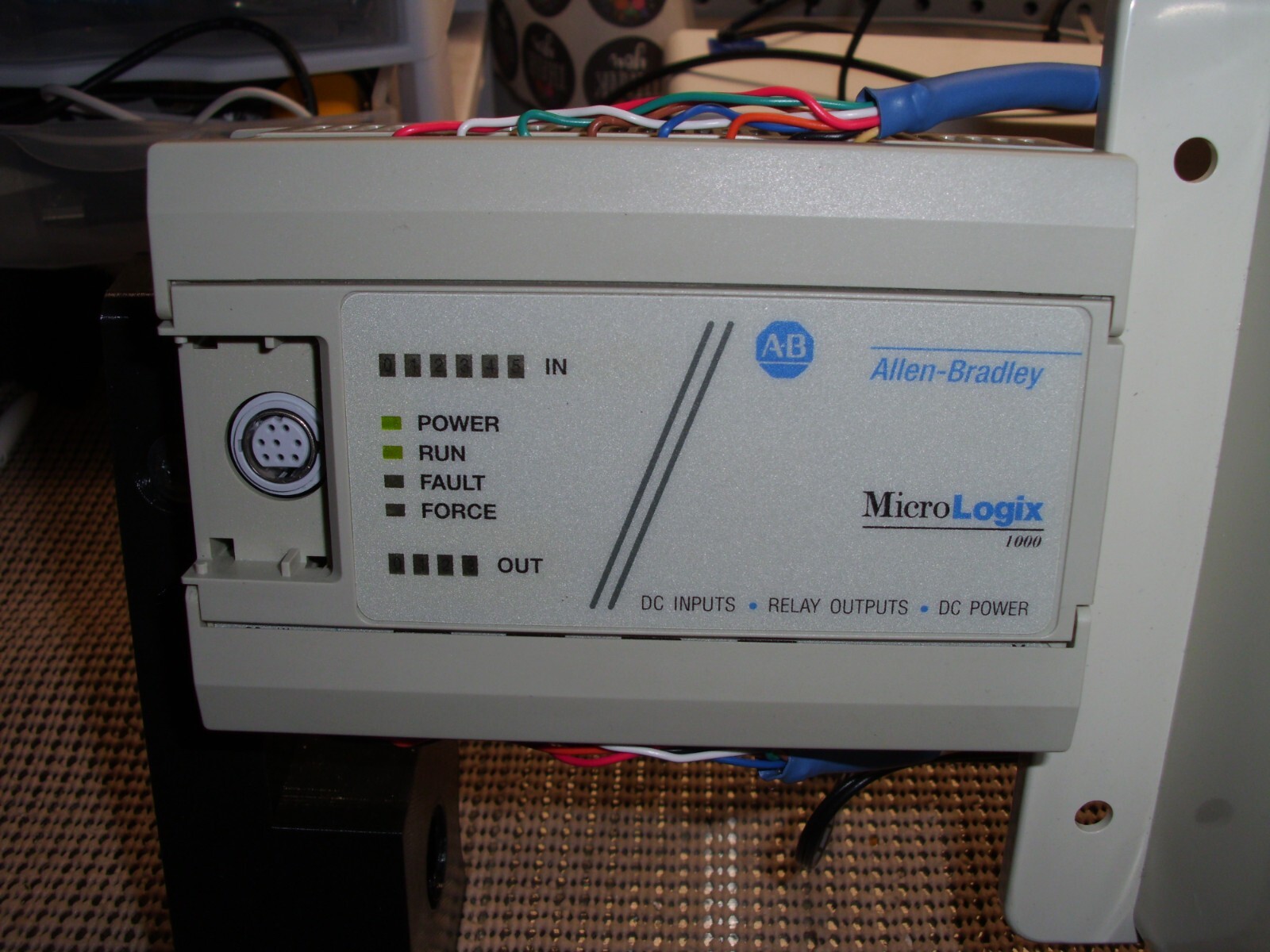 PLC TRAINER Allen-Bradley MicroLogix 1000 1761-L10BWB with usb cable