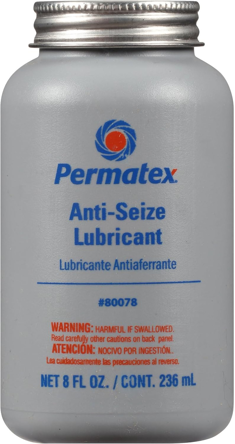Permatex 80078 Anti-Seize Lubricant with Brush Top Bottle Prevents Galling, Corr