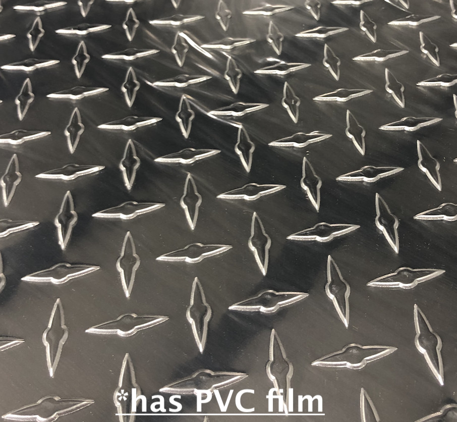 24″ x 96″ Aluminum Diamond Plate Sheet .025 in Thick – Trailer, RV, Garages, Etc