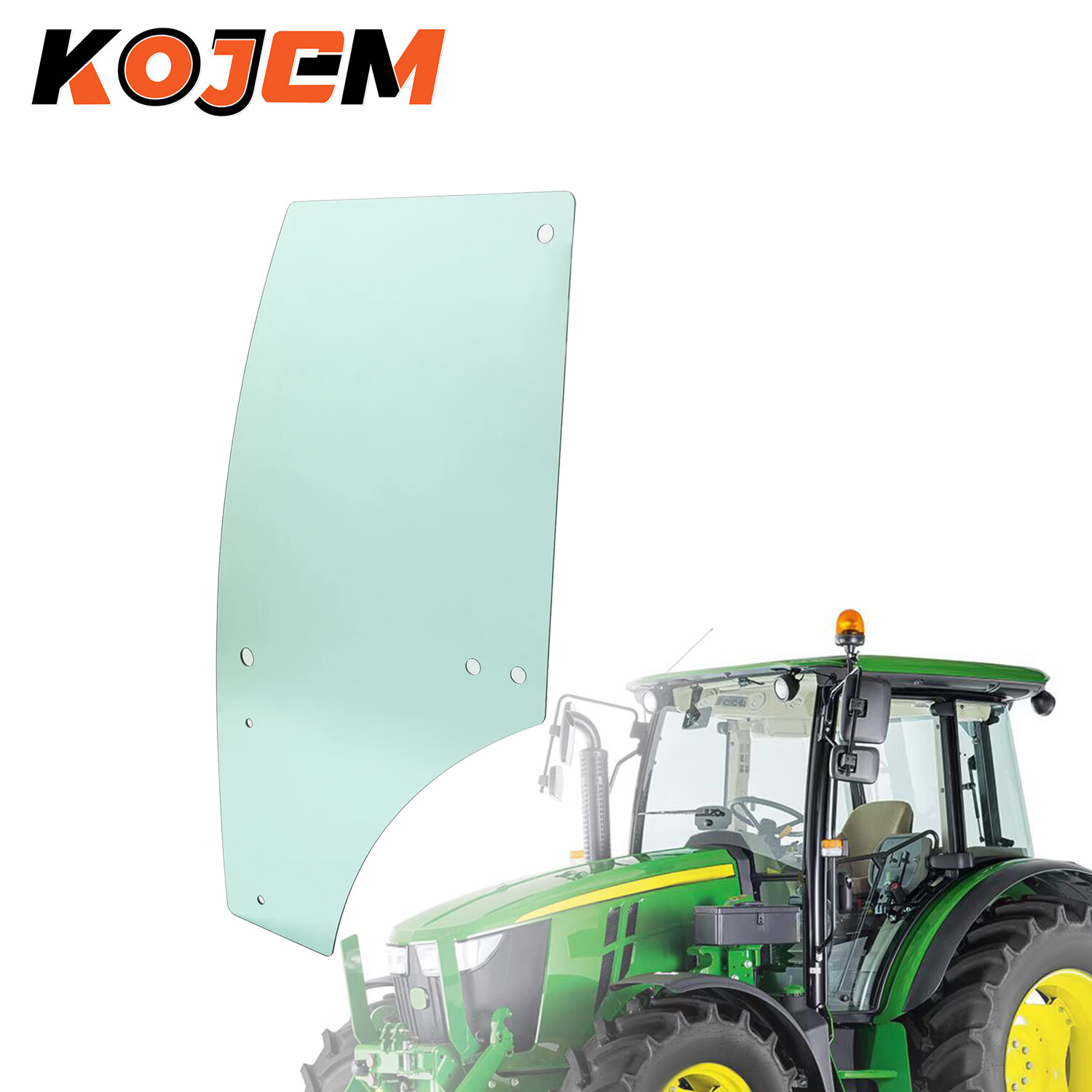 Transparent Door Glass Left Cab For John Deere 5065M 5095M 5095MH 5105M