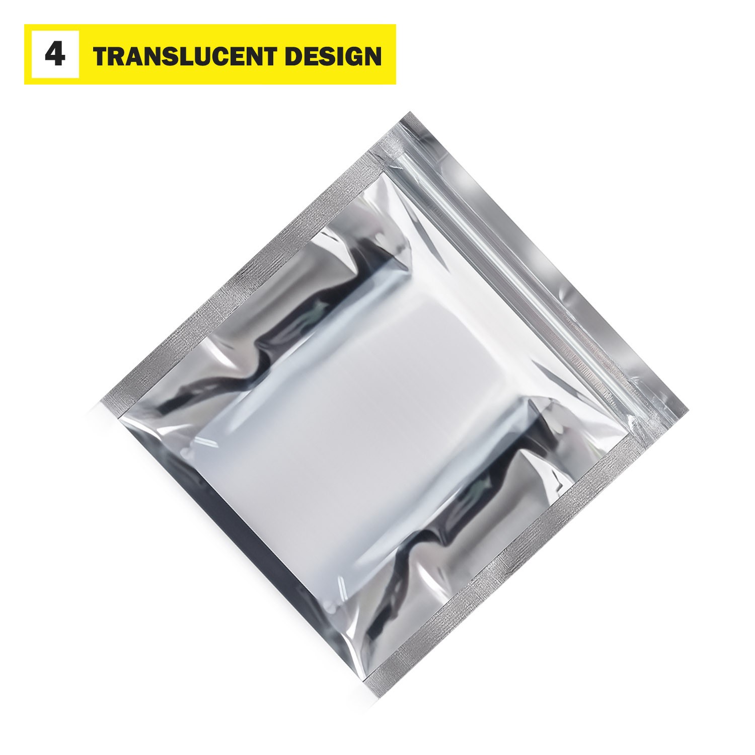 Anti Static Bags ESD Shielding Silver Reclosable Seal 2×3 3×5 4×6 6×8 9×13