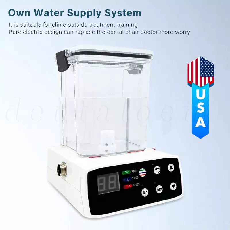 Woodpecker Style Dental Electric Motor 1:5 High Speed Handpiece Contra Angle 1:1