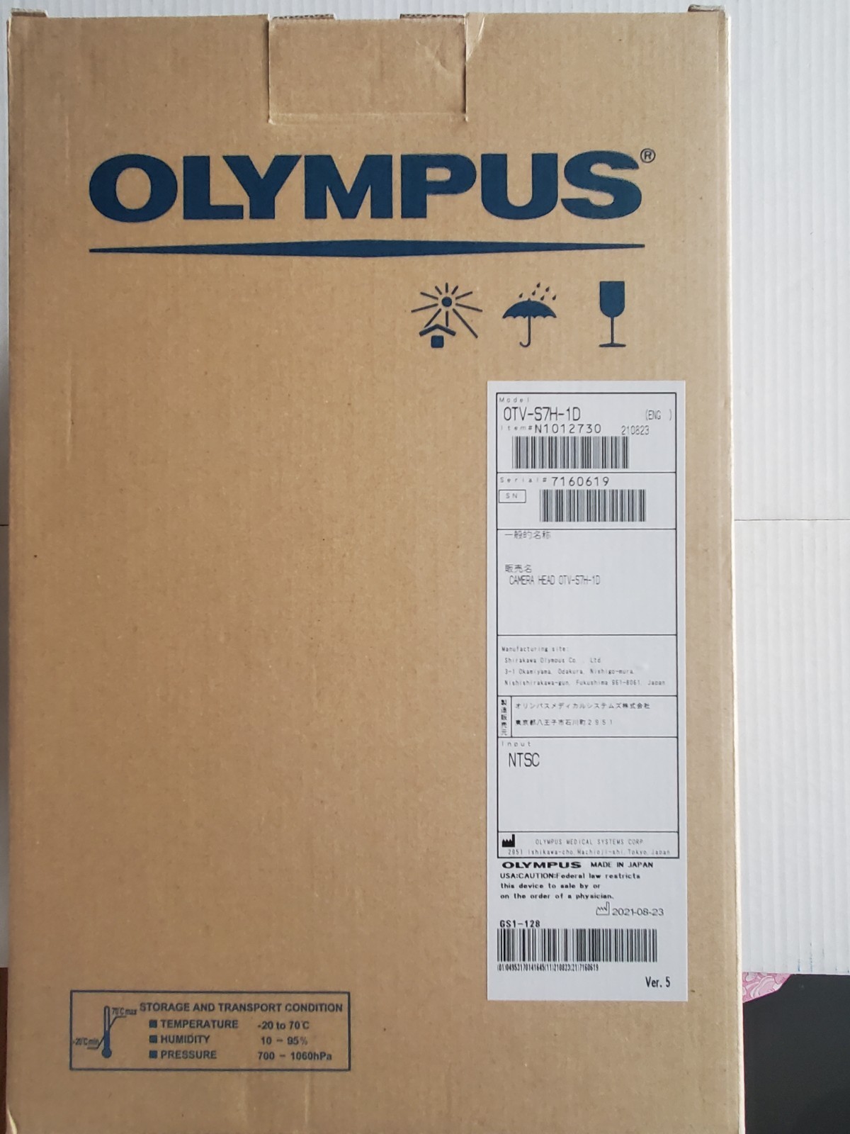Olympus Camera Head OTV-S7H-1D Looks New