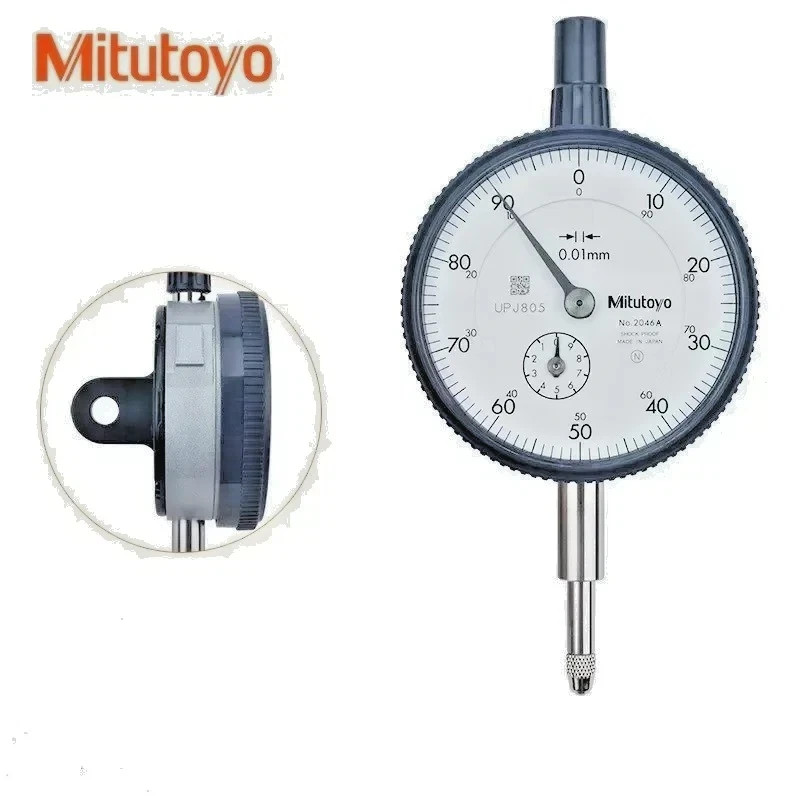 Mitutoyo 2416 Standard Dial Test Indicator 0-1″, 0-100, .001″, Japan Made, New