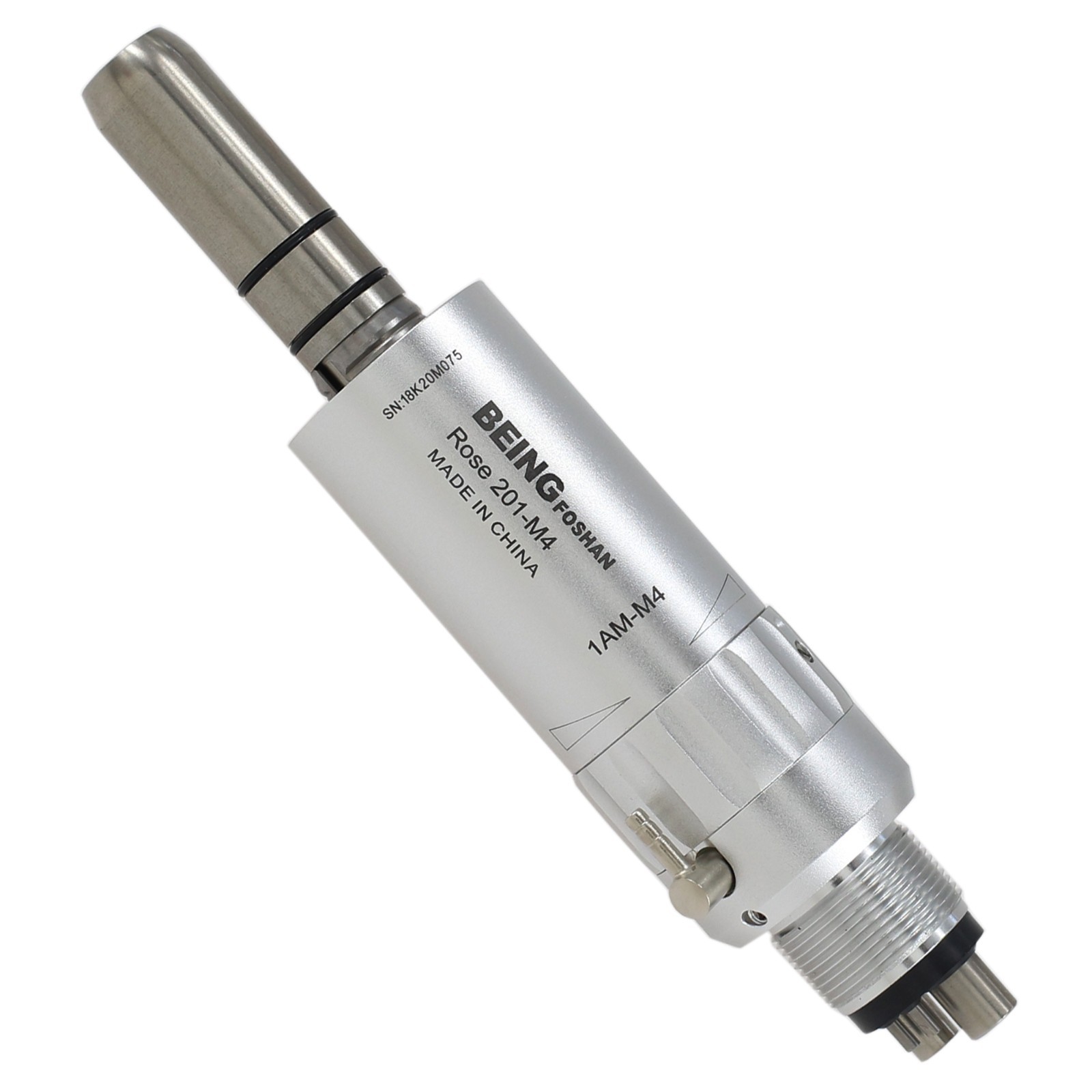 BEING Dental Contra Angle Straight Handpiece Air Motor 4 Holes Low Speed NSK EC