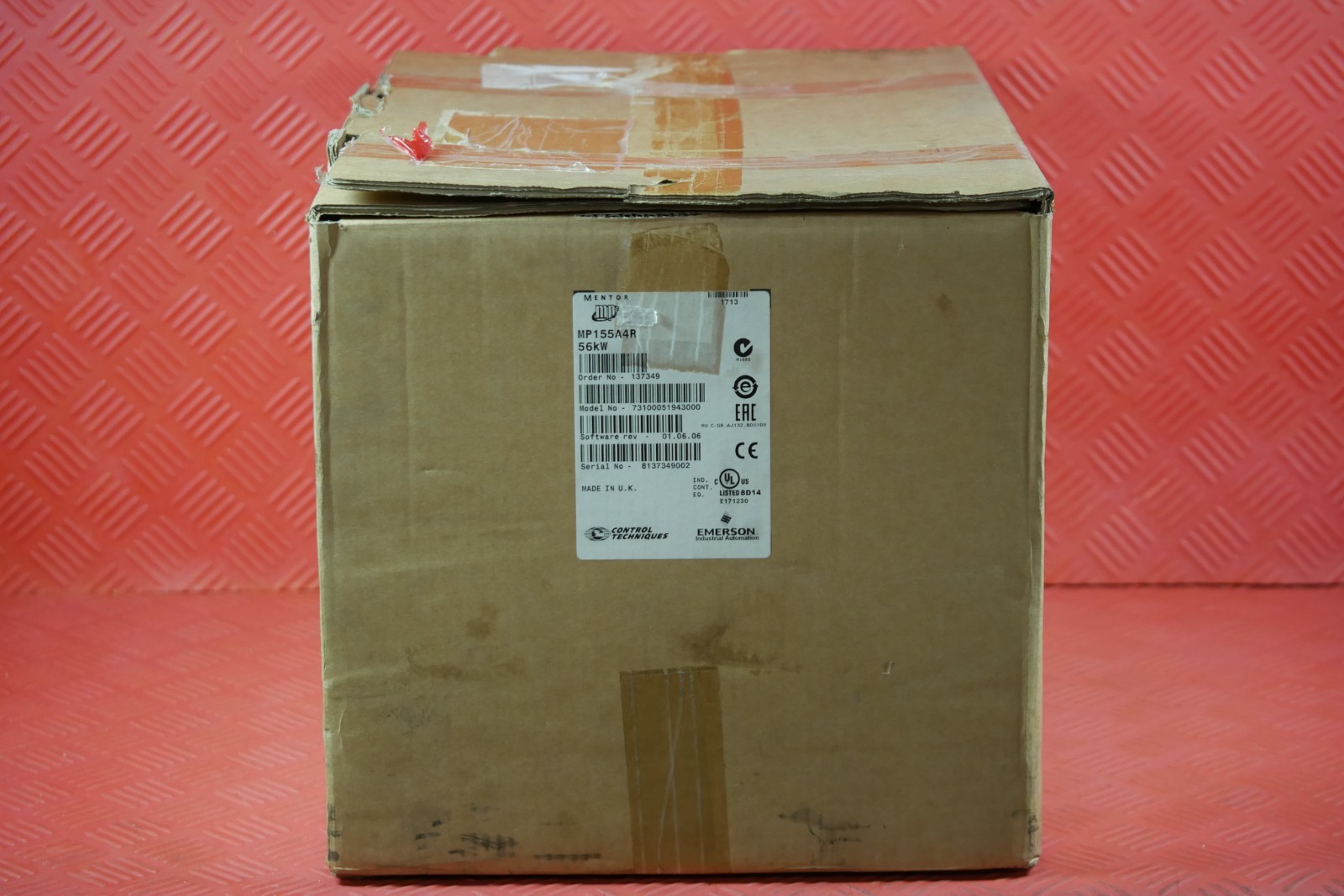 Control Techniques Emerson MP155A4R Mentor 56kW NEU Sofort Lieferbar!