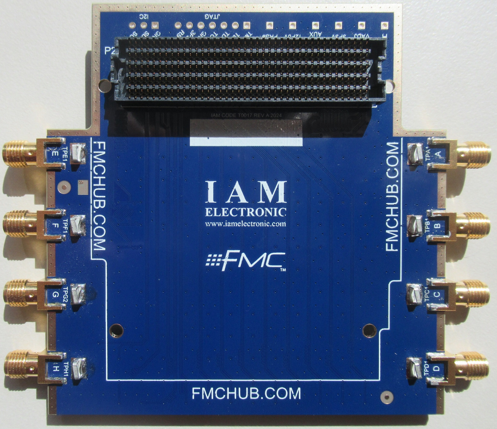 FPGA Mezzanine Card (FMC) HPC-U.FL Debug Board