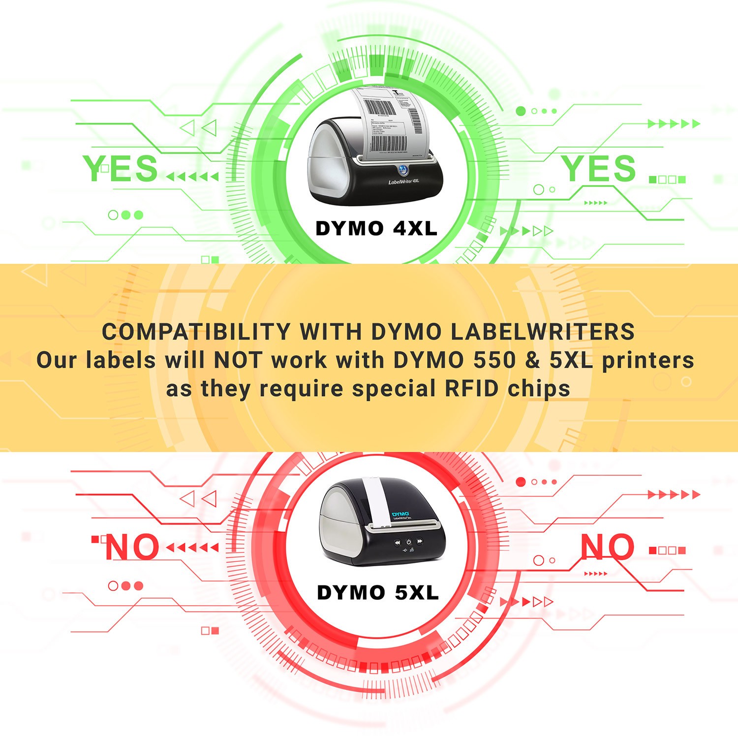 DYMO LW 1744907 4XL 4×6 4″x6″ – (1) to (80) Rolls Shipping Labels – FREE SHIP !