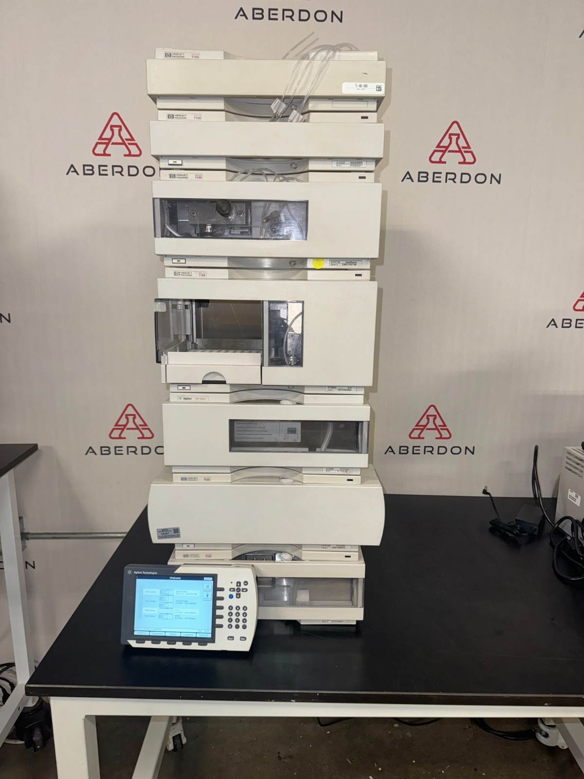 HP/Agilent 1100 HPLC System Pump Autosampler G1314A VWD Detector #18267