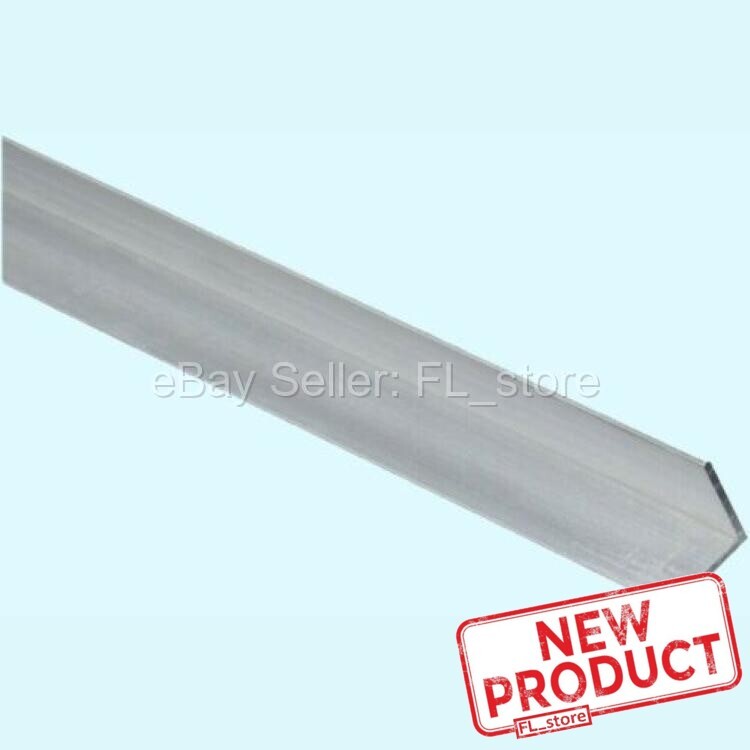 Aluminum Angle 1/8″ x 1-1/4″ x 4 Feet Length Unpolished Alloy 6061 90° Stock NEW