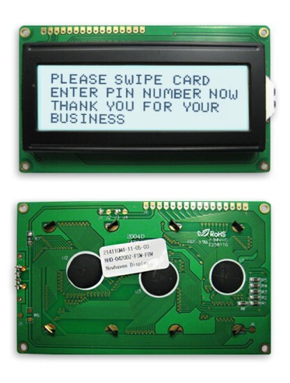 Newhaven Display NHD-0420DZ-FSW-FBW LCD Character Display – 4 x 20 Character …