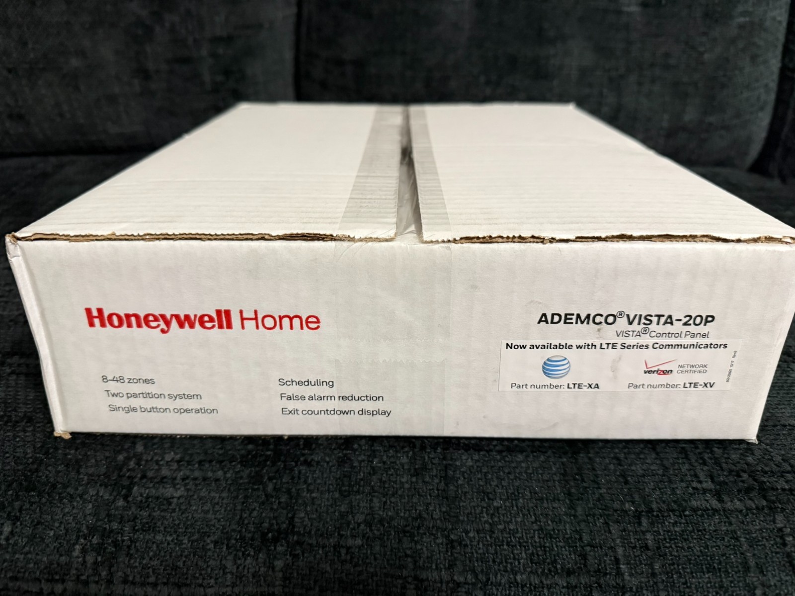 HONEYWELL VISTA-20P ADEMCO ALARM CONTROL PANEL PCB IN ALUMINUM ENCLOSURE – BEIGE