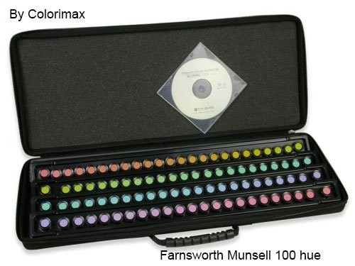 Farnsworth Munsell 100 Hue Test – Brand New