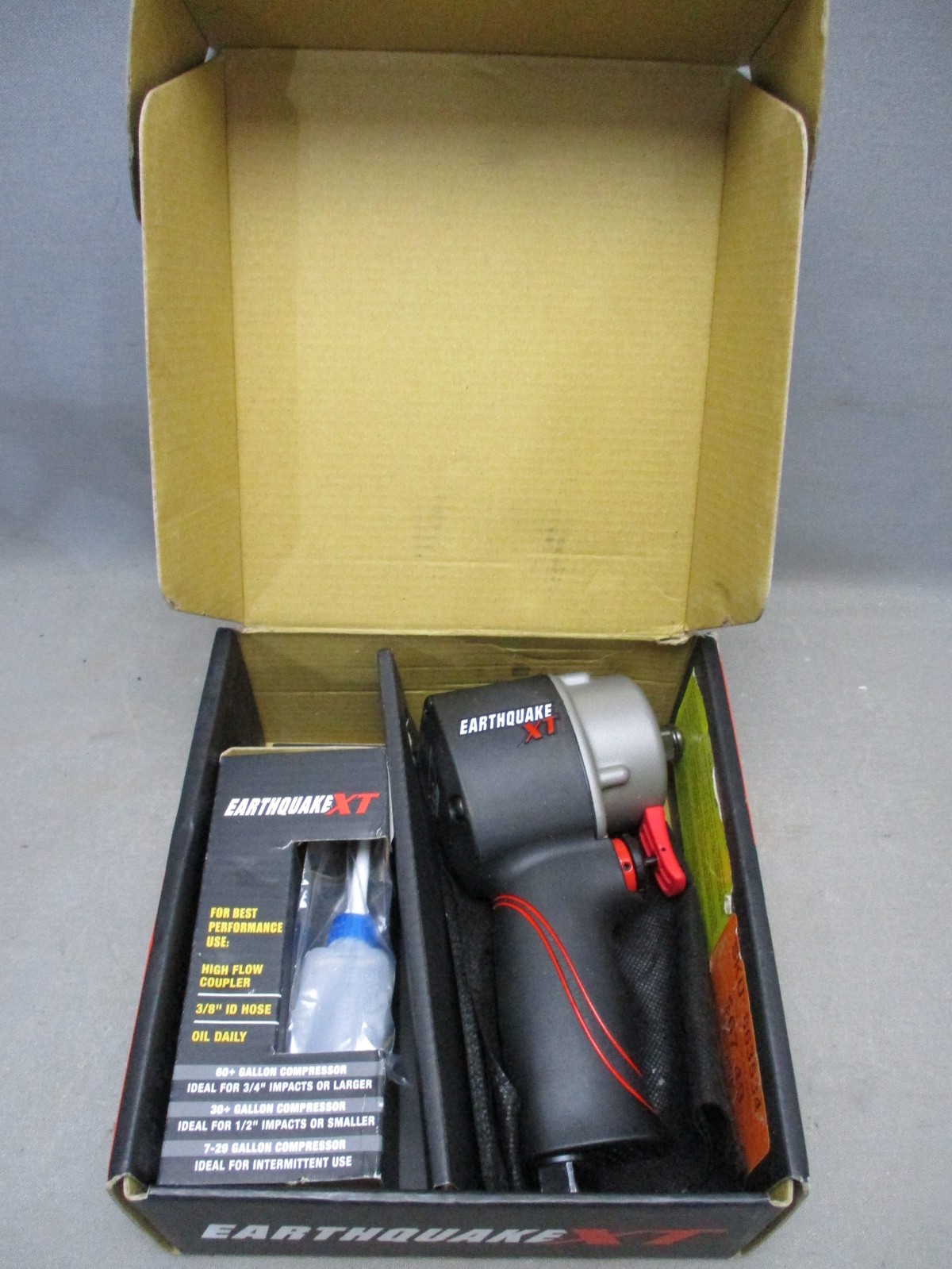 Earthquake XT EQ12SXT 1/2″ Ultra Compact Air Impact Wrench 700 ft.lbs