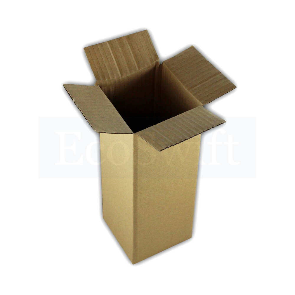 1-150 4x4x10 EcoSwift Cardboard Packing Mailing Shipping Corrugated Box Cartons