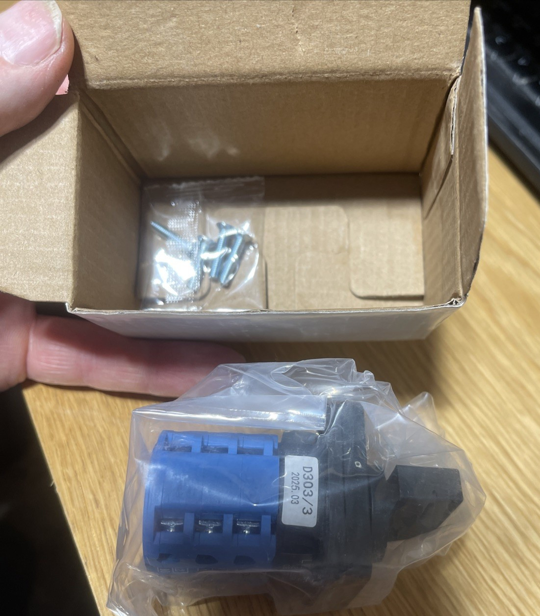 Grizzly Lathe FORWARD/REVERSE Switch SZW26-20/D303.3 660V 20A