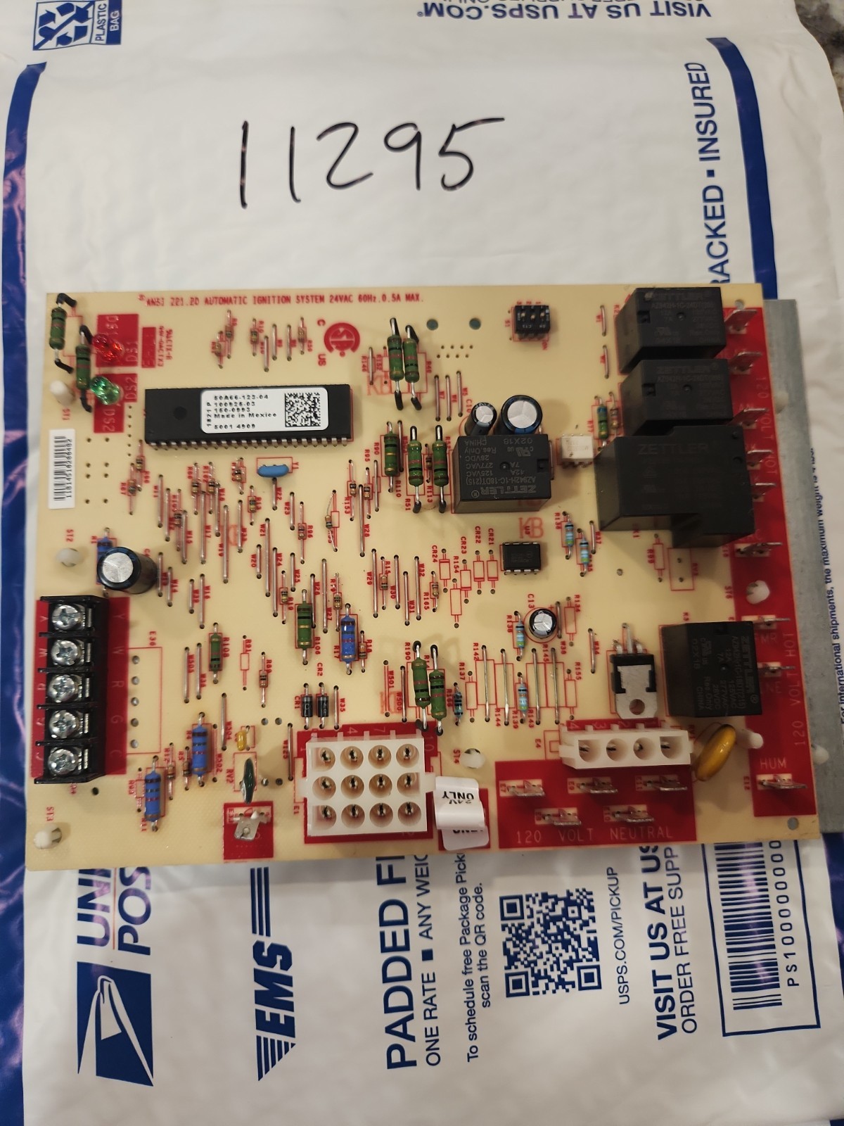 50A66-123-04 AS PICTURED Furnace Control Board