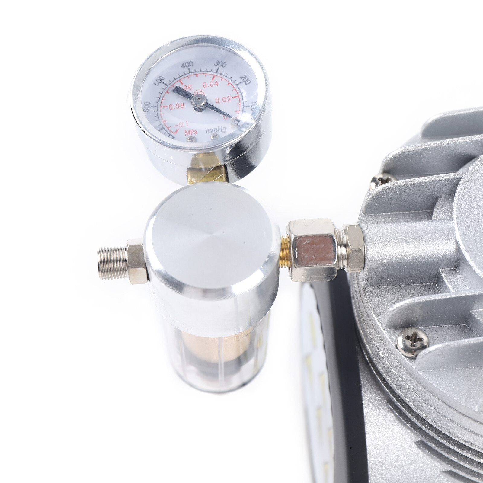 Oilless Diaphragm Vacuum Pump Industrial Small Oil Free Vacuum Suction Pump