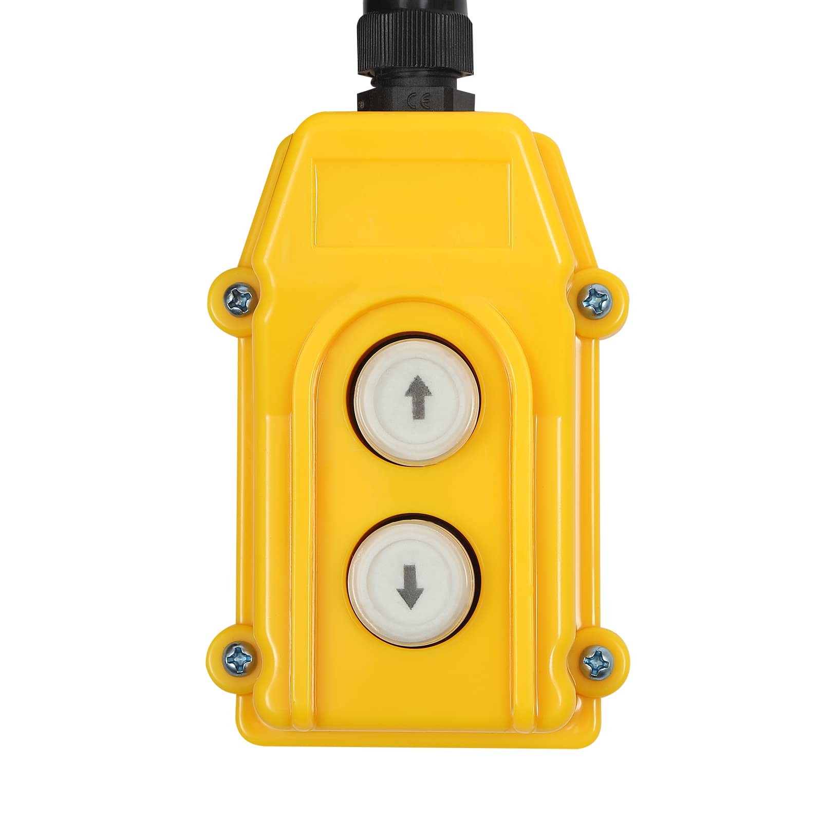 660LBS Electric Hoist with Wireless Controller and Slings 110V 650W 20-39 FT