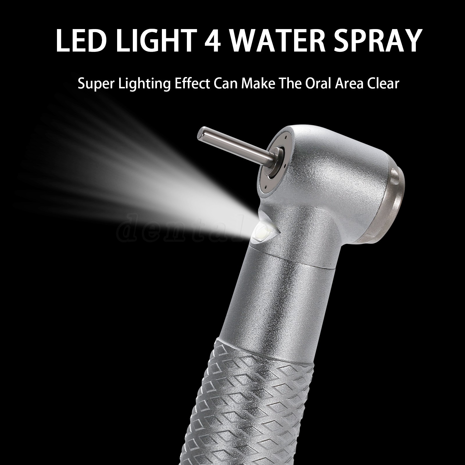 SANDENT Dental E-Generator LED Self-Power High Speed Turbine Handpiece NSK 4Hole