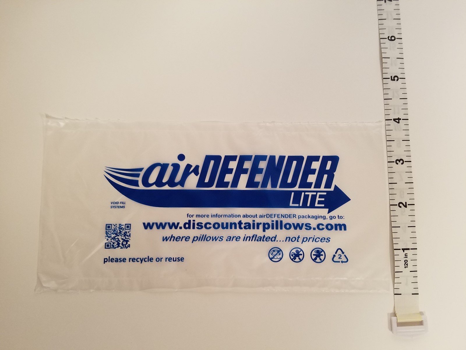 4×8 air pillows 40 GALLON void fill packaging shipping packing peanuts cushion