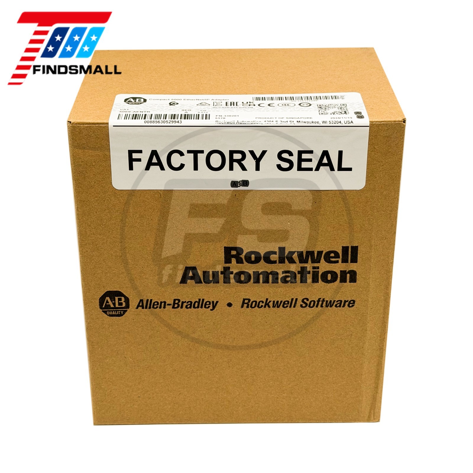 2022/23 Allen Bradley Factory Sealed 5069-AENTR EtherNet/IP Adapter 5069AENTR