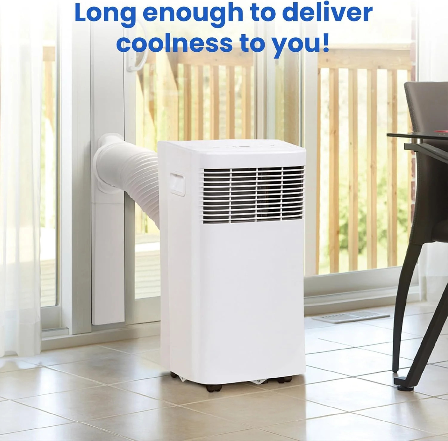 5.9″ Portable Air Conditioner Hose, 59″ Universal AC Vent Exhaust Tube Pipe