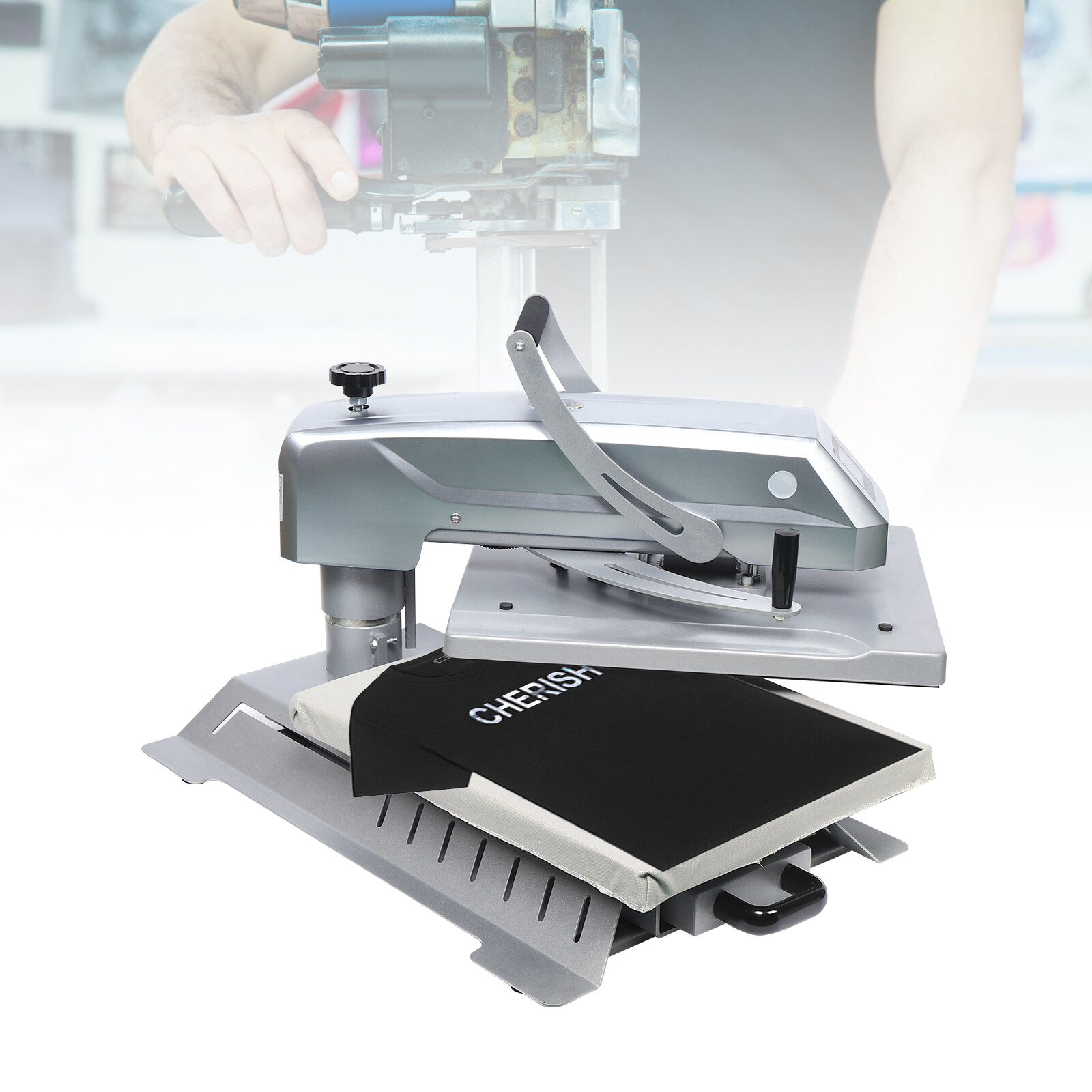 6 in 1 Heat Press Machine 16 x 20 in T-shirt Sublimation Transfer Printer Crafts
