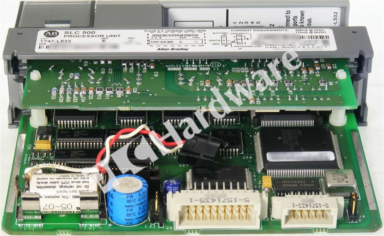 Open Pre-owned Allen Bradley 1747-L532 /E SLC 500 5/03 DH-485/RS-232 Controller