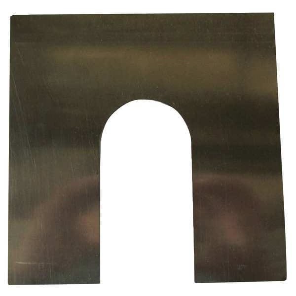 Zoro Select 36D707 Slotted Shim Kit 6 X 6″, Stainless Steel, 52 Pcs, 36D707