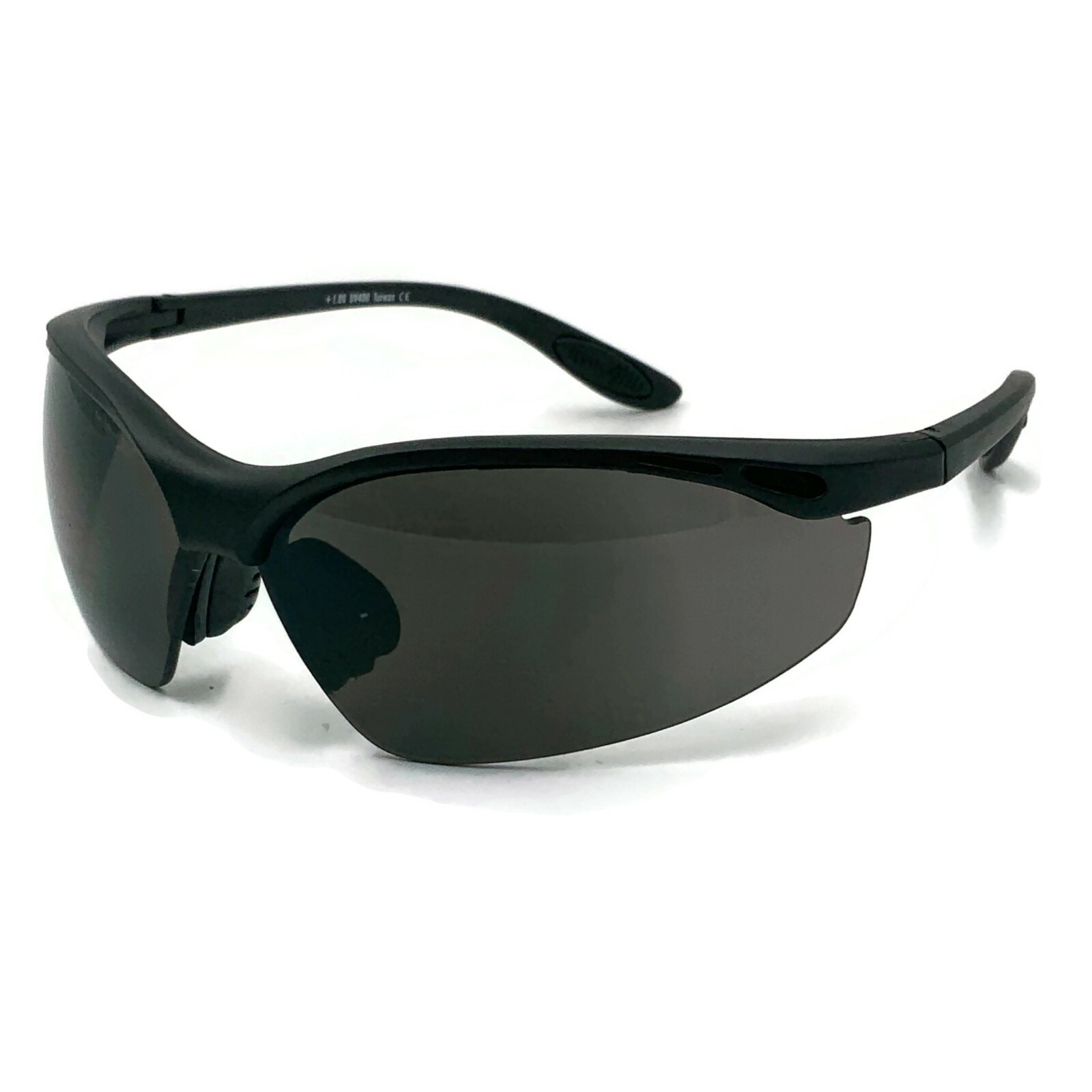 Full Magnifying Lens Z87+ Safety Reader Glasses Reading Sunglasses Black Frame