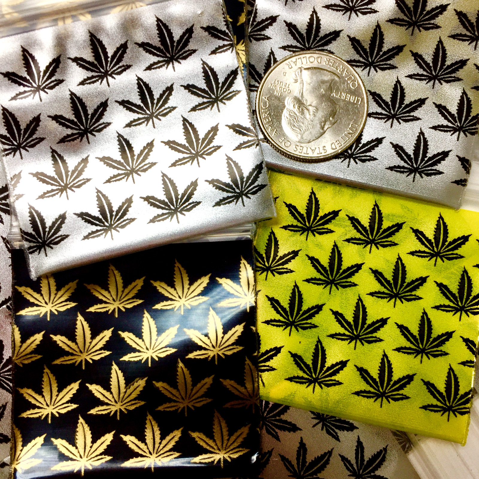 BaggiesSince1987 – 2020 Design Zip Bags METALLIC PRINT Choose DSN, READ DETAILS