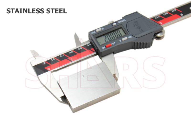 SHARS Aventor 6″ /150mm DPS IP54 Electronic Digital Caliper DIN862 .0005″ NEW P]
