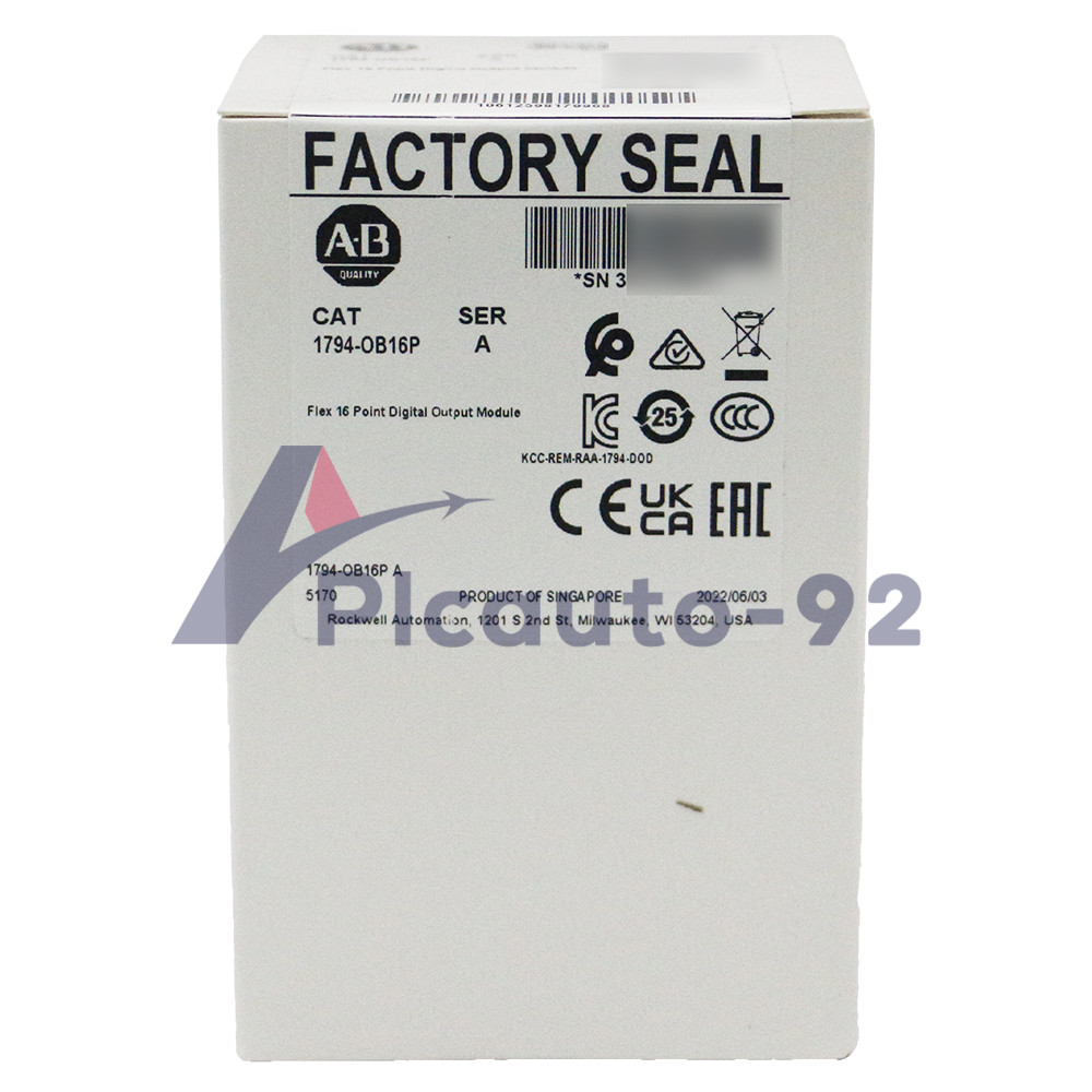 New Allen-Bradley 1794-OB16P Flex 16 Point Digital Output Module