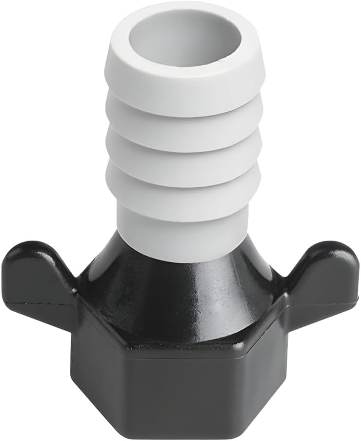 SEAFLO 1/2″ FNPT x 3/4″ Barb Straight Pump Fittings 2-Pack SHURFLO Fit