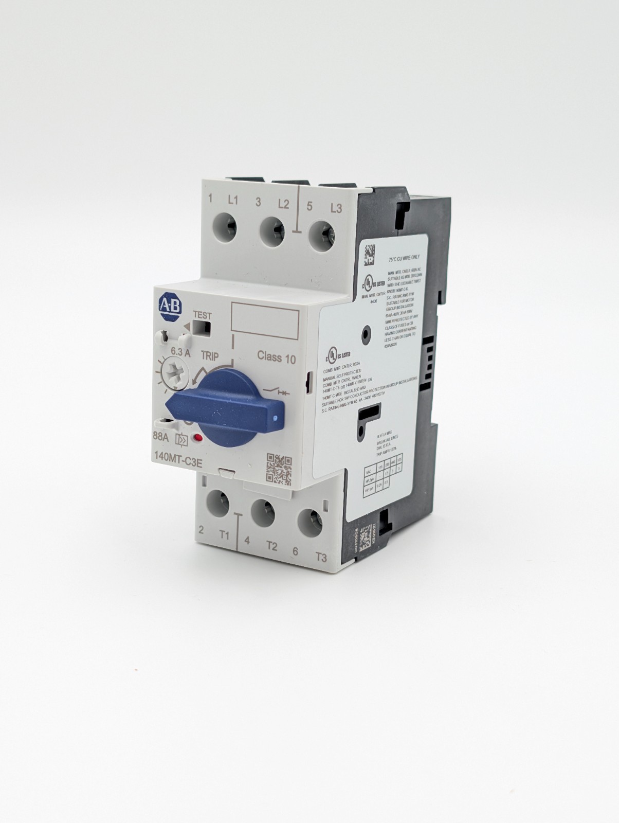 Allen-Bradley 140MT-C3E-B63 Motor Protection Circuit Breaker New in Box US STOCK