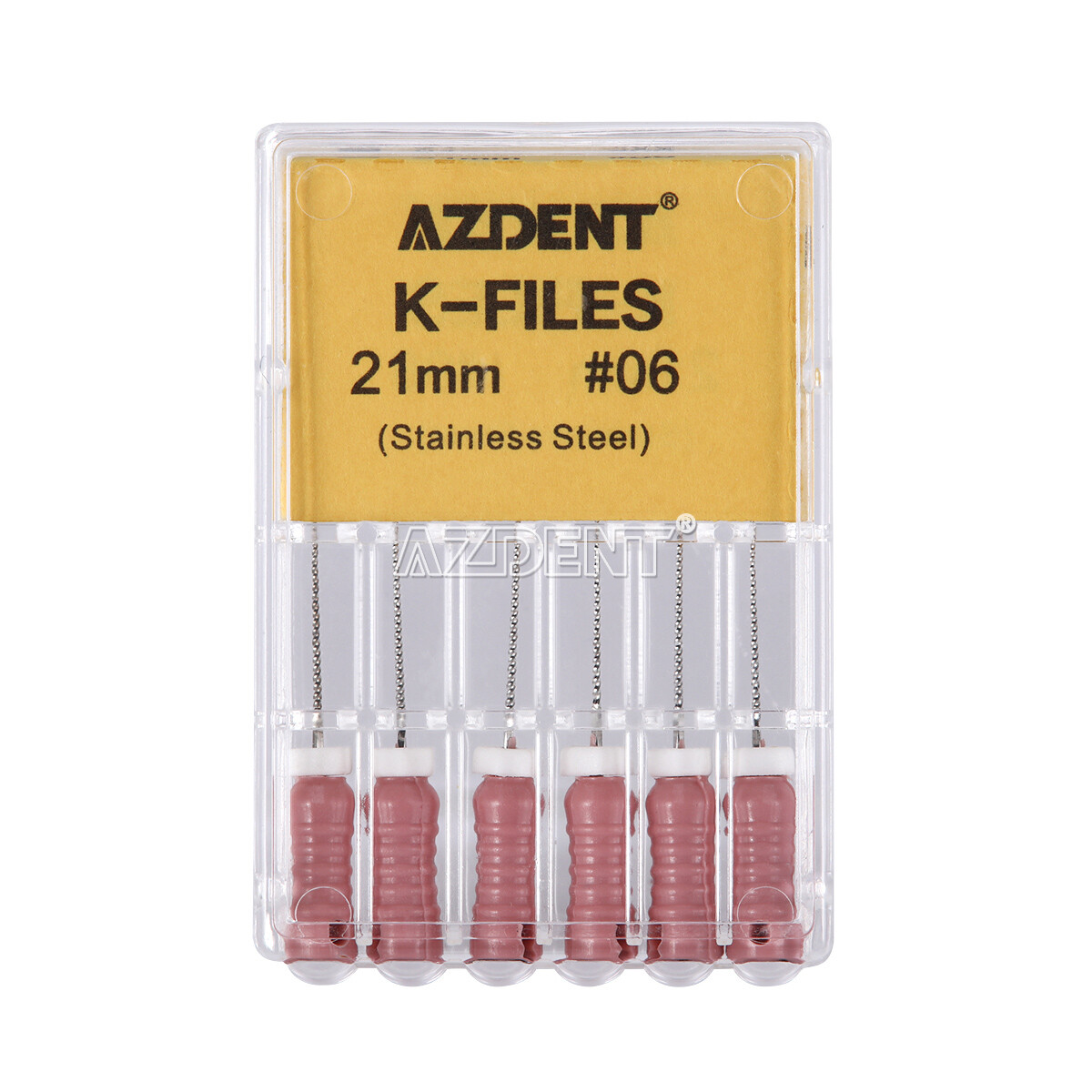 21mm /25mm Dental Endodontic Root Canal Hand Use K-Files Stainless Steel AZDENT