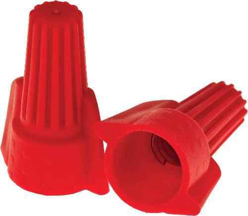 5,000 WIRE CONNECTORS RED WINGED SCREW-ON NUTS UL 5000/CASE – FAST SHIPPING