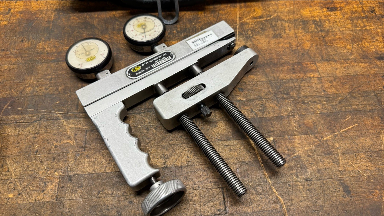 Clark Model CPT Portable Hardness Tester Gage