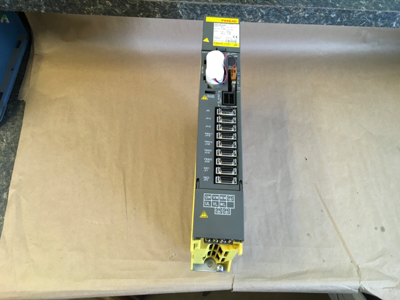 Fanuc A06B-6079-H206 Servo Amplifier 283-325v-dc 230v-ac 5.3kw 12.5amp (KB)