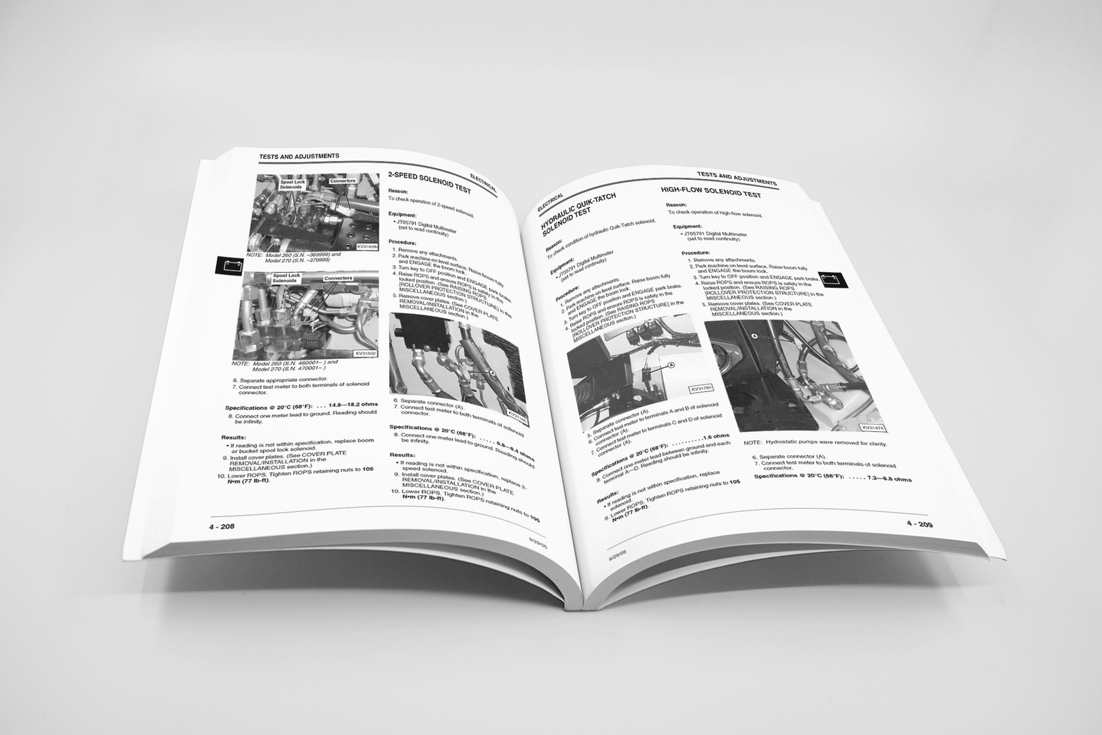 John Deere 468/468 Silage 568 Round Baler Service Repair Technical Manual TM1035