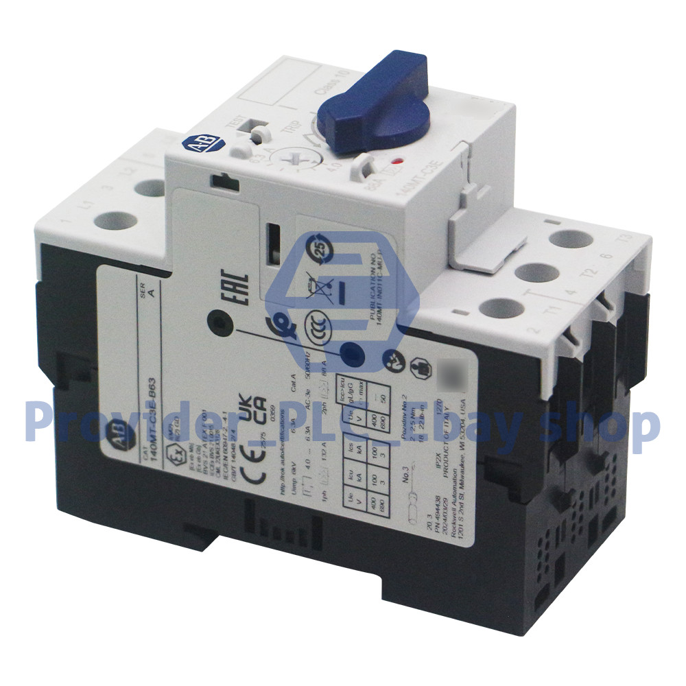 New Factory Allen Bradley 140MT-C3E-B63 Motor Protection Circuit Breaker