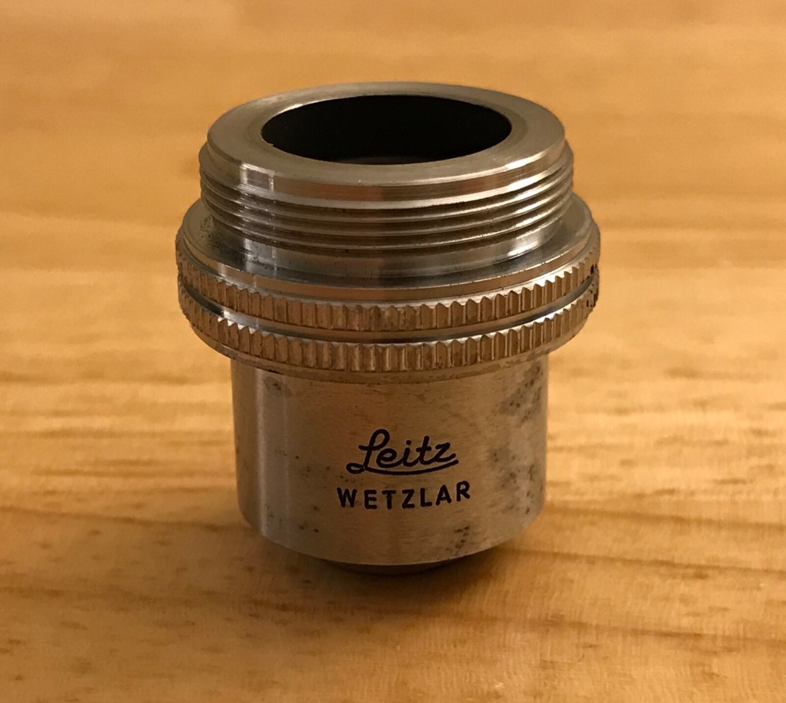 Vintage Leitz Wetzlar Microscope Objective Lens 170/ 6/0.18 Germany – Lot W
