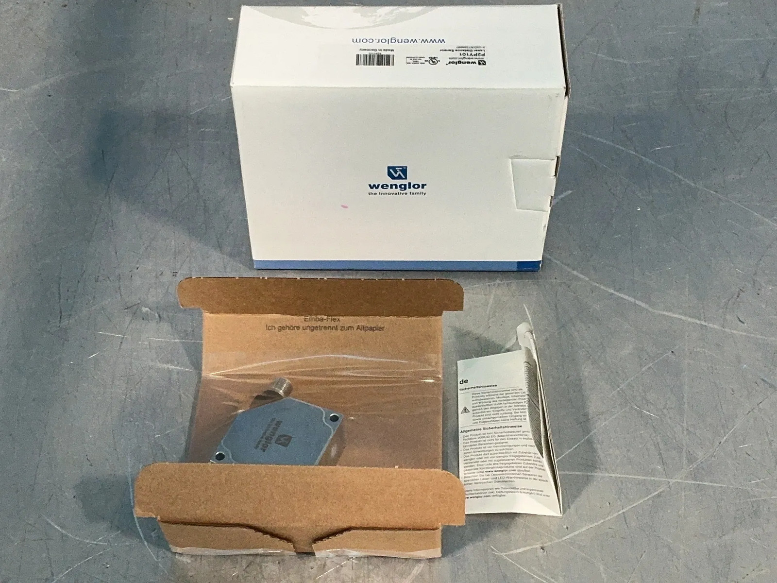 WENGLOR LASER DISTANCE SENSOR P2PY101